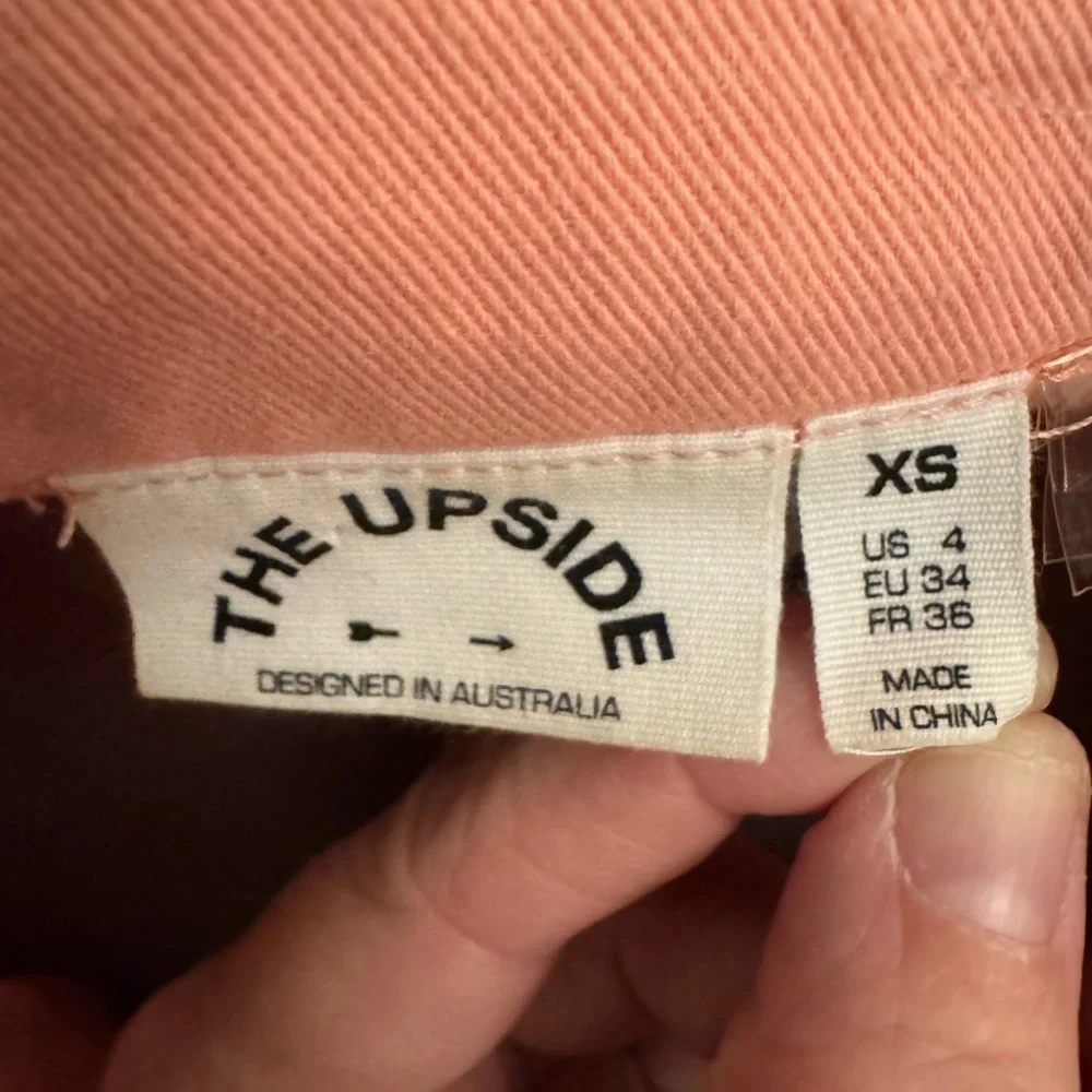 The Upside Light Pink Utility Jacket - Picture 4 of 6